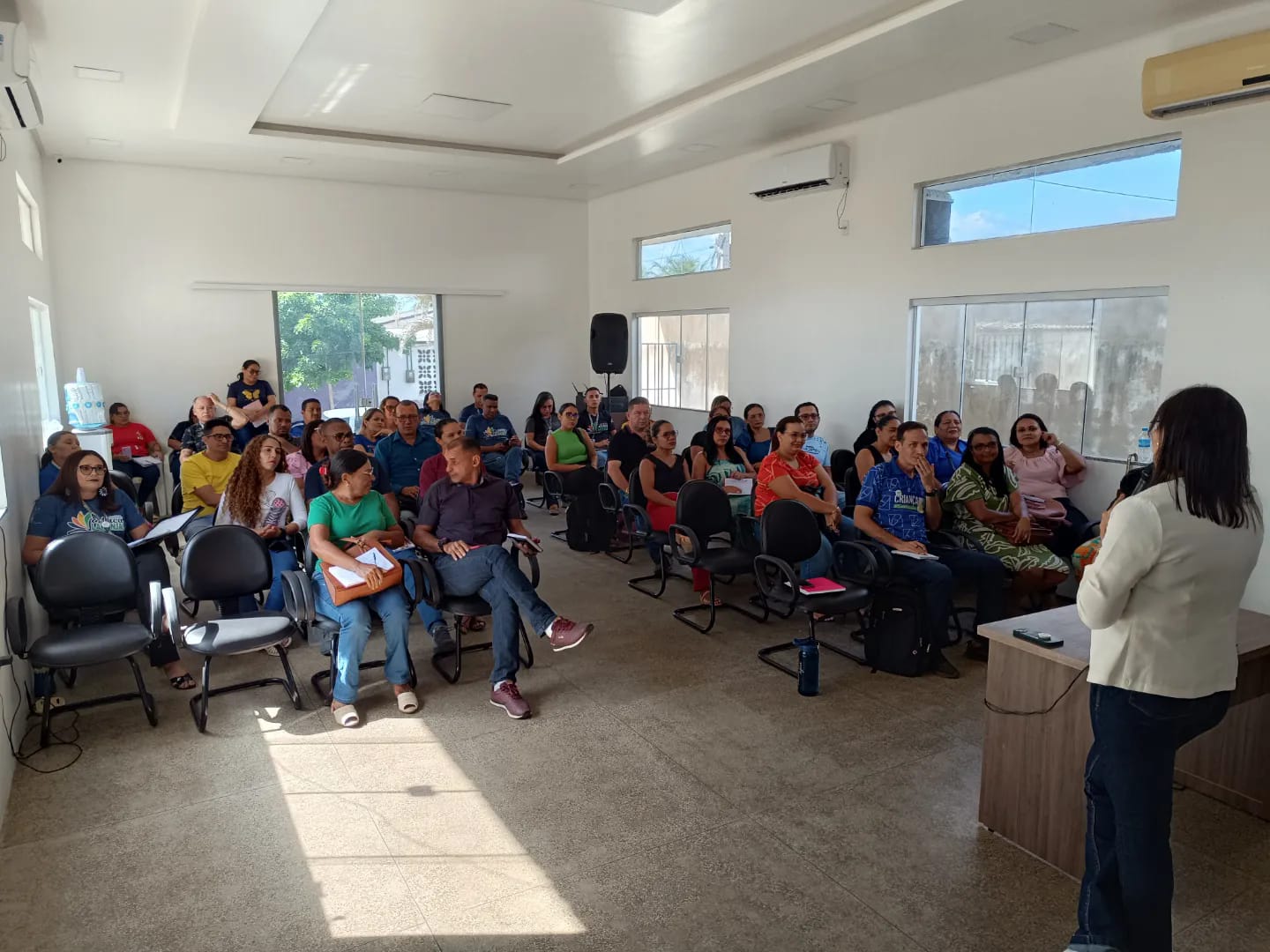 REUNIÃO COM AS UNIDADES ESCOLARES DA REDE MUNICIPAL 